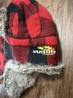 Yukon Tracks Rabbit Fur Trapper Hat Size L Red Buffalo Check — photo 3