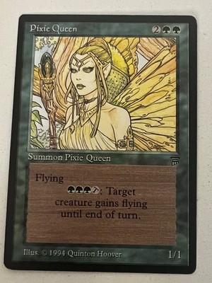 Magic the Gathering MTG Legends Pixie Queen LP+  (Beta Bob)