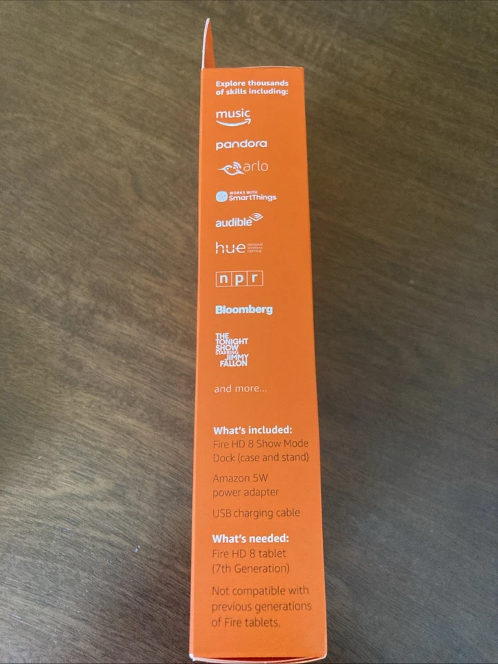 Fire HD 8 Tablet | 8" HD Display, 32 GB, Black  8 Generation+Show Mode Dock~NIB - Image 4 of 4