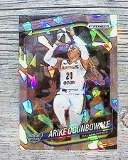 2025 Panini Prizm WNBA #73 Arike Ogunbowale Ice Prizms