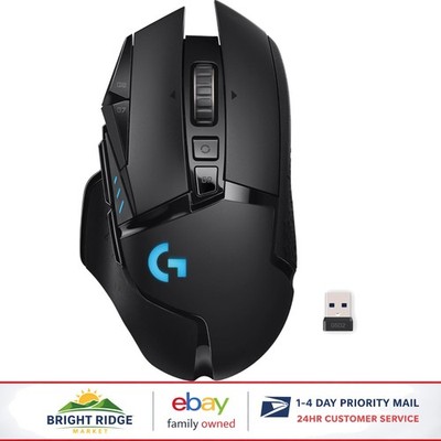 Lightspeed Wireless Gaming Mouse with Adjustable Weights and Long Battery Life