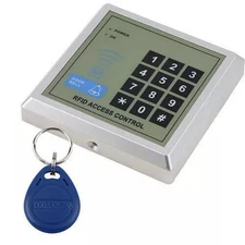 Complete Access Control Kit with RFID Keypad, Magnetic Lock, and 10 Key Fobs