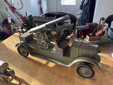 Vintage Pressed Steel Army Truck