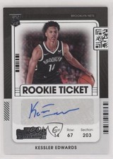 2021-22 Panini Contenders Rookie Ticket Kessler Edwards #146 Auto 0l1u