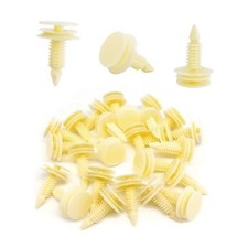 25pcs Front Door Trim Panel Retainers Clips 1982 Car Retainers Clips Hole