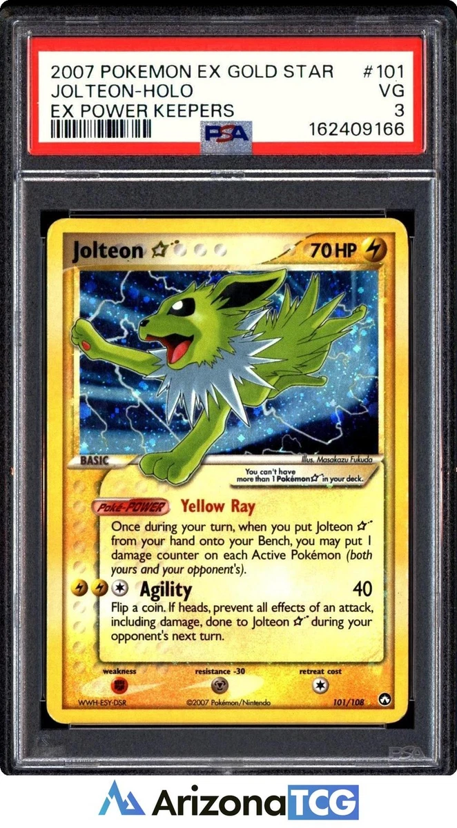 Jolteon Pokémon TCG Professional Sports Authenticator (PSA