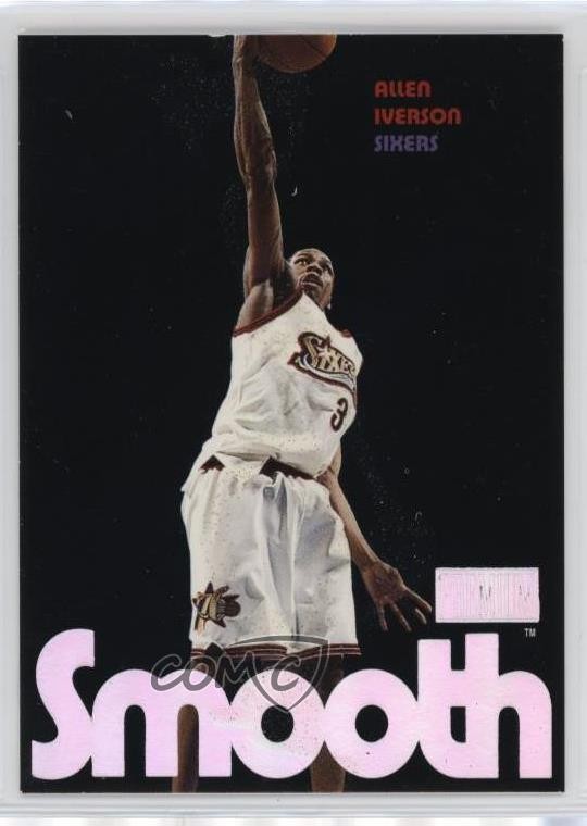 1998-99 Skybox Premium Smooth Allen Iverson #6SM HOF 7sw