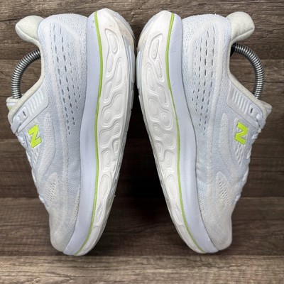 New Balance Fresh Foam X Vongo V6 Shoes Mens 7.5D Grey Limelight Running Sneaker New Balance Fresh Foam X Vongo v6 Blue Gray Womens Size 7.5  main image 2