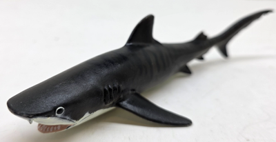 #ad Vintage 1993 Safari Monterey Bay Aquarium Tiger Shark Toy Figure #1022 $16.95