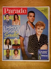 PARADE magazine (September 19, 2021) George Clooney—Angela Lansbury
