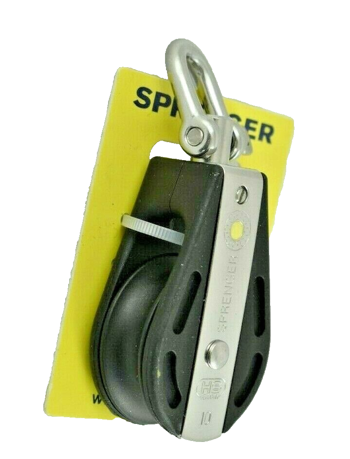 Sprenger   S-Block Sliding Bearing 10mm 1 Sheave, Swivel 3565020100