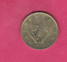 HUNGARY KM849 2021 UNCIRCULATED-UNC MINT MODERN 20 FORINT FLOWER COIN