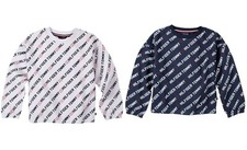 New Tommy Hilfiger Big Girls Crewneck Sweatshirt Choose Size  Color MSRP 42.50