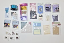 MIXED LOT OF CRAFT SUPPLIES - Misc ScrapBook & etc- New/Un-Used - Open Pack