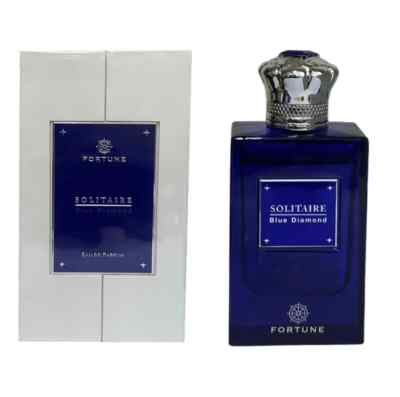 SOLITAIRE BLUE DIAMOND BY FORTUNE EDP 2.7 OZ -80 ML NEW IN BOX & SEALED.