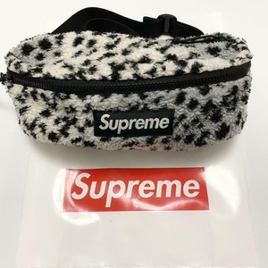 supreme waist bolsa leopard