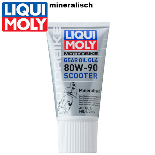 Liqui Moly Scooter GetriebeöL 1680 80W-90 Mineralisch 150Ml GL4 Gear Oil-image