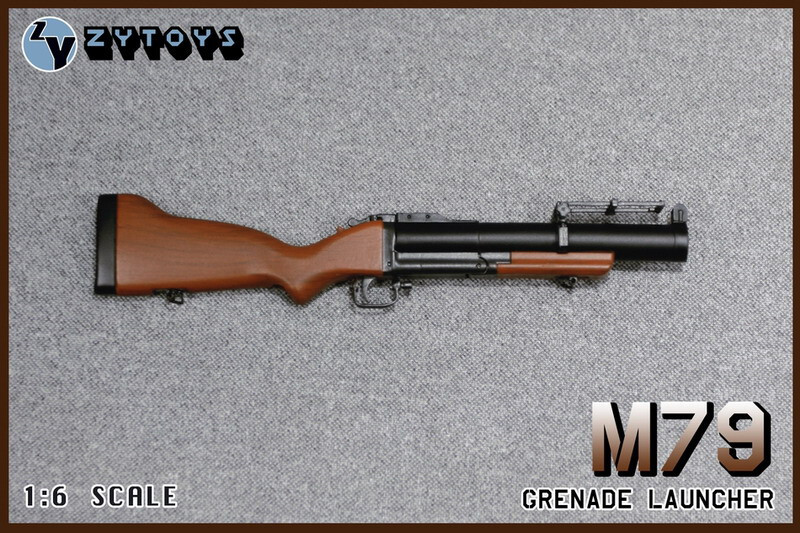 ZYTOYS ZY8039 1/6 M79 WWII Gun Rifle Weapon Fit 12''Soldiers