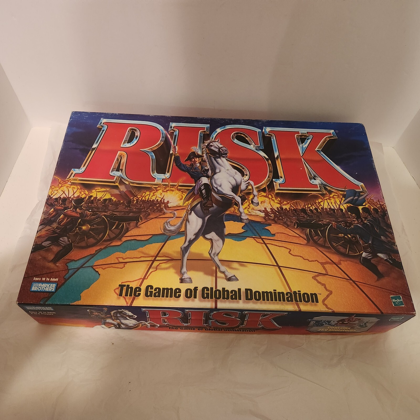 Risk the Game of Global Domination Board Game 360 Miniatures 1998 Ed. VTG