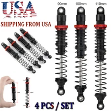 4pcs Shock Absorber Damper 90-110mm For 1/10 Axial SCX10 Wraith TRX4 D90 90046