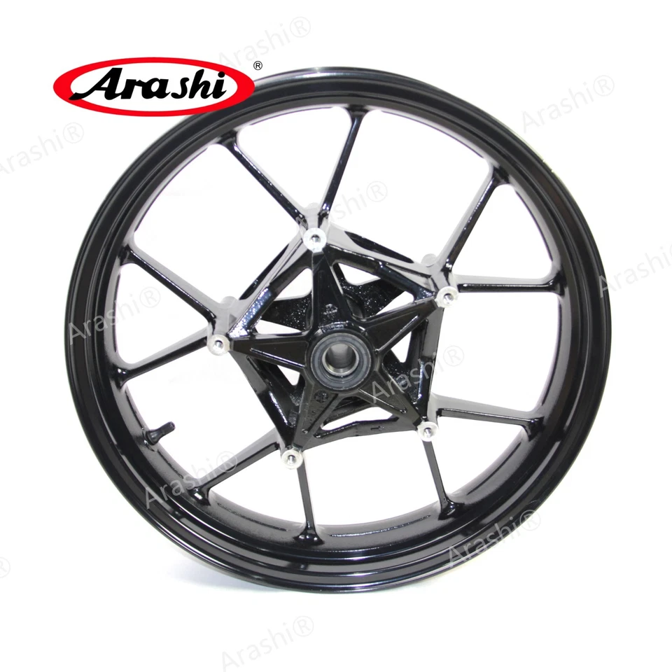 Llanta delantera negra 17x3,5"" S 1000 RR Arashi para BMW S1000RR K46 2009-2018 Foto 2 de 4