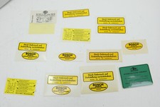 Mercedes 190 Sl W121 Sticker Bosch Etc Old Mercedes 190 Sl W121 Sticker Bosch Etc Old