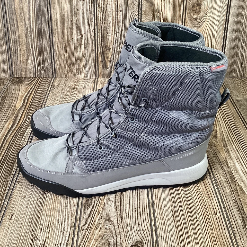 Adidas Mujeres Terrex Botas de Invierno Con Cordones Choleah Acolchadas CP Gris S80749 Talla 9 Foto 4 de 4