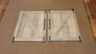 CABINET DOORS BEAUTIFUL Wood Barn Cabinet Doors -Used *read* — photo 2