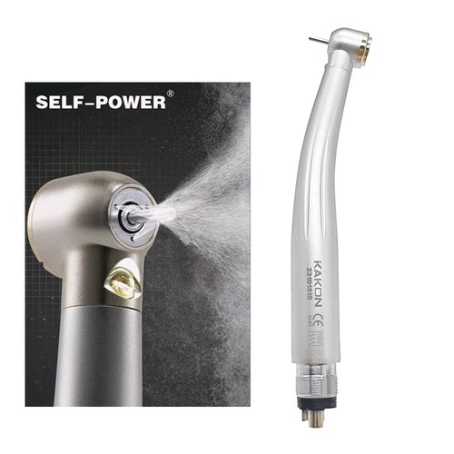 NSK Style Dental LED high speed handpiece Fiber Optic E-generator Turbine 4 HOLE
