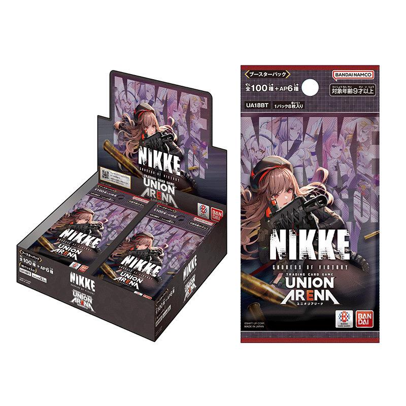New】UNION ARENA Booster Pack Goddess of Victory NIKKE UA18BT