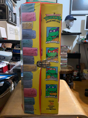 VTG 1990 Teenage Mutant Ninja Turtles Deluxe Collector Case With