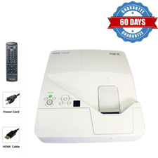 3500 ANSI 3LCD Projector Ultra Short Throw for Outdoor WXGA 1080p HDMI w/Bundle