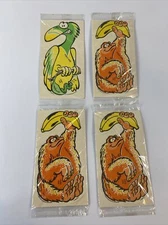 Vintage 1989 Cap'n Crunch Bicycle Spoke Wheel Rattler Bird Cereal Premium SEALED