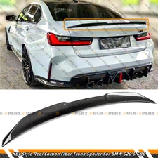 FOR 2019-26 BMW G20 330i M340i M3 G80 KBL STYLE CARBON FIBER TRUNK SPOILER WING