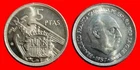 SPAIN 5 PESETA COIN YEAR 1957 * 75 FRANCISMO UNCIRCULATED