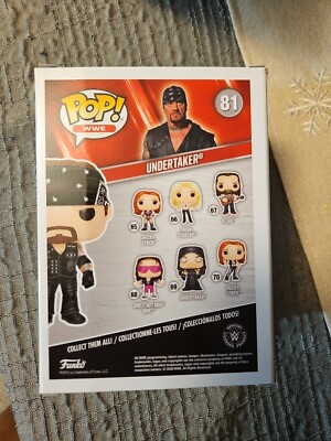 Funko Pop WWE Undertaker #81 Vinyl Figure Special Edition AMAZON