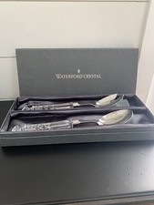 Vintage WATERFORD CRYSTAL LISMORE SALAD SERVI...
