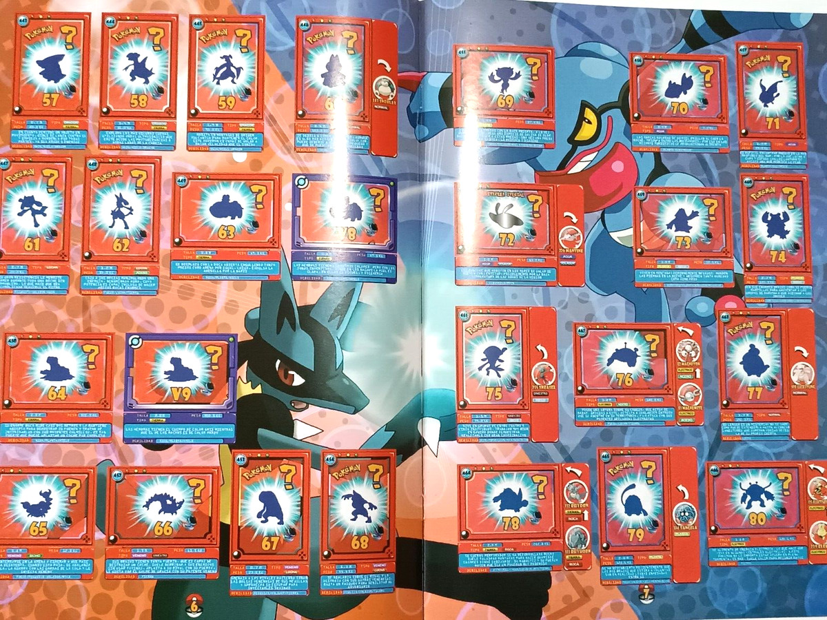 ALBUM POKEMON POKEDEX EF - Sticker Album + Full Set 395/395 PERU 2022  ARCEUS