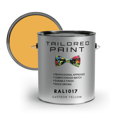 RAL1017 SAFRANGELB matt uPVC Fenster & Tür 1K Pinsel oder Spray On