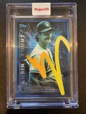 ERROR CARD - TOPPS PROJECT 70 - ROBIN YOUNT - AP 31/51 SILVER FRAME -PLEASE READ
