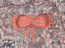 Robin Piccone Isla Bandeau Bikini Top In Terracotta SZ M NWOT