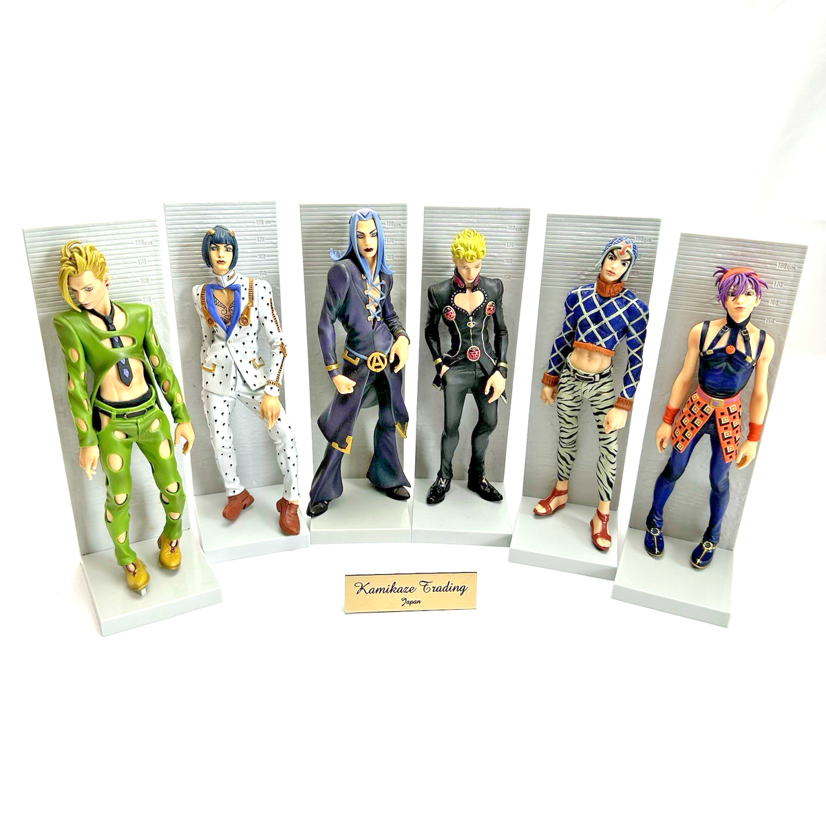 Color ver. Bucciarati Team Figure Complete Set Banpresto Golden