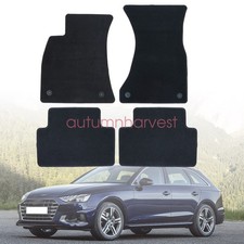 Set De 2 Tapetes Delanteros Audi A4 100% Original Nuevo Negro | Envío