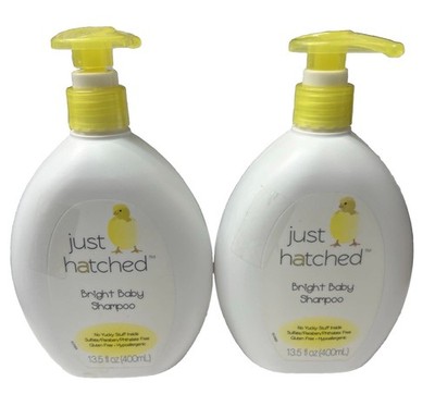 Just Hatched Bright Baby Shampoo 13.5 fl. oz. 2X