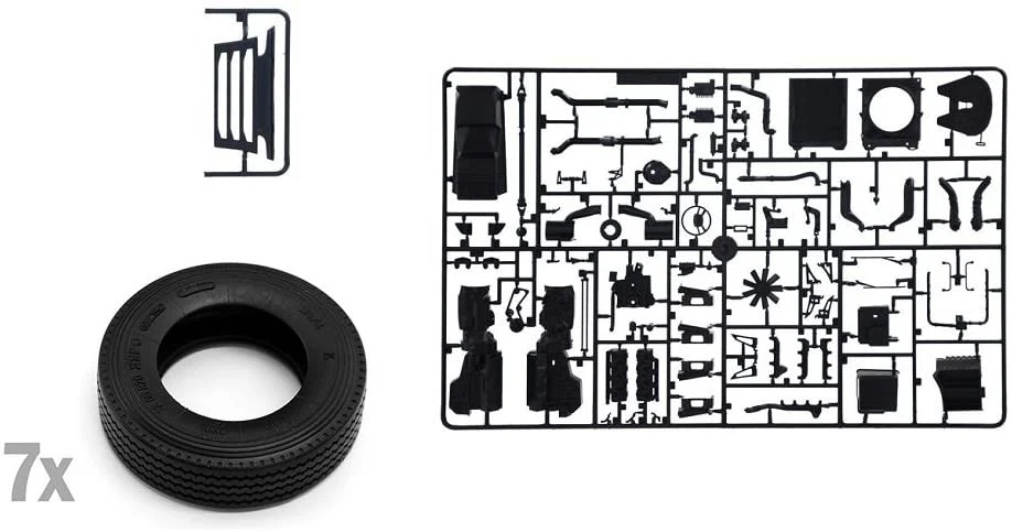 ITALERI, SCANIA R730 Streamline Highline Cab 4x2 maquette à monter et à peind... - Photo 4/4