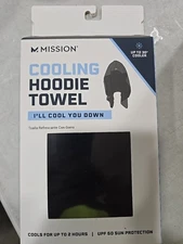 CAMO Mission Cooling Hoodie Towel Evaporative Cool Technology Keeps Cool UPF 50