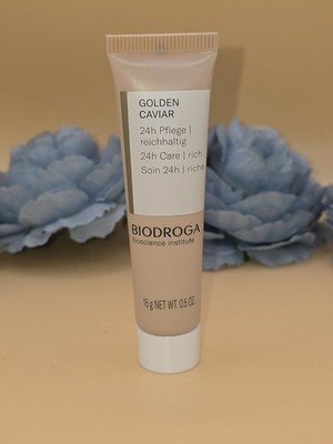 Biodroga   Golden Caviar 15g Gesichtscreme 24 Pflege Neu