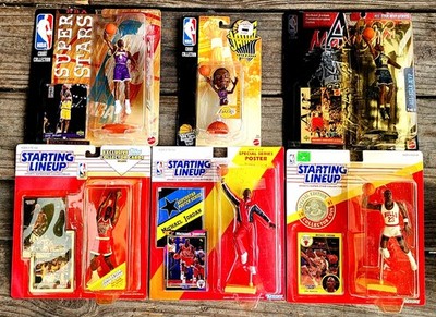 1991 1992 1993 MICHAEL JORDAN STARTING LINEUP SLU FIGURES 1 mattel JORDAN 2 KOBE