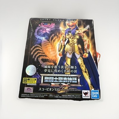 Bandai Saint Cloth Myth EX Saint Seiya Scorpio Milo Saintia Sho Color, Armor
