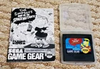Simpsons Bart vs. The Space Mutants Sega Game Gear 1992 Cart & Manual Tested